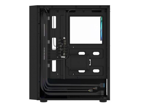 Fury Obudowa Shobo SH8F ARGB Midi tower z oknem czarna