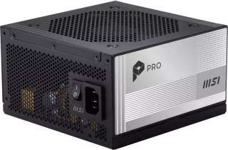 MSI Zasilacz MSI PRO A850PL PCIE5 850W 120mm 80plus Platinum aPFC