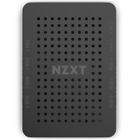 NZXT NZXT AC-CRFR0-B1 regulator prędkości wentylatora 9 kan. Czarny