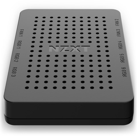 NZXT NZXT AC-CRFR0-B1 regulator prędkości wentylatora 9 kan. Czarny