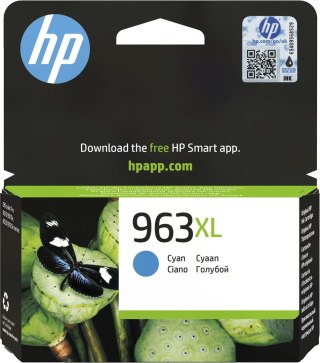 Hewlett-Packard Tusz HP niebieski HP 963XL, HP963XL=3JA27AE, 1600 str.
