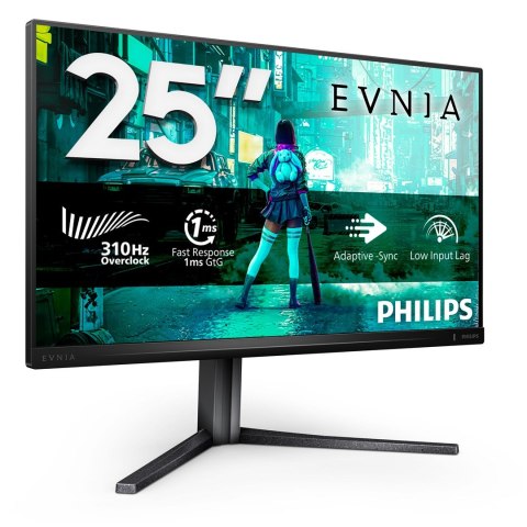 Philips Philips Evnia 3000 25M2N3200U/00 monitor komputerowy 62,2 cm (24.5") 1920 x 1080 px Full HD LCD Szary