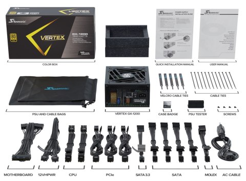 Seasonic Zasilacz SeaSonic Vertex GX 1200W