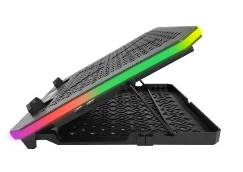 Esperanza ESPERANZA PODSTAWKA CHŁODZĄCA GAMING Z PODSTAWKĄ NA TELEFON RGB GALERNE EGC109