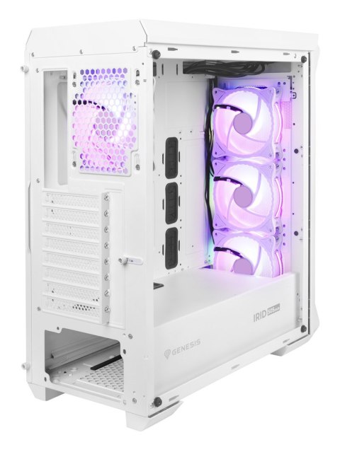 GENESIS GENESIS OBUDOWA IRID 505 ARGB BIAŁA MIDI TOWER NPC-1872