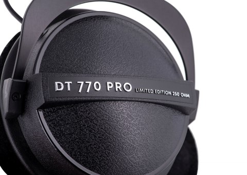 Beyerdynamic Beyerdynamic DT 770 PRO 250 OHM BLACK LIMITED EDITION - Słuchawki studyjne zamknięte