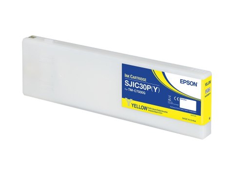 Epson Epson SJIC30P(Y): Ink cartridge for ColorWorks C7500G (Yellow)