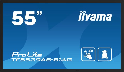 IIYAMA Monitor Iiyama ProLite TF5539AS-B1AG 55 PCAP IPS 4K