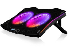 MODECOM Podstawka chłodząca pod laptopa CF18 RGB SILENT FAN czarna