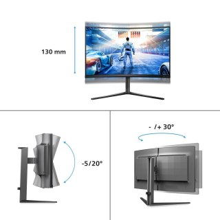 Philips MONITOR PHILIPS LED 31.5" 32M2C5500W/00 240Hz