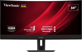VIEWSONIC Viewsonic VG3456C monitor komputerowy 86,4 cm (34") 3440 x 1440 px UltraWide Quad HD LED Czarny