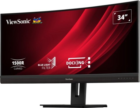 VIEWSONIC Viewsonic VG3456C monitor komputerowy 86,4 cm (34") 3440 x 1440 px UltraWide Quad HD LED Czarny