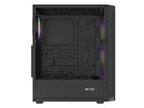 NATEC FURY OBUDOWA KOMPUTEROWA FURY SHOBO SH4F RGB MIDI Z OKNEM CZARNA