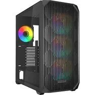 Sharkoon Obudowa komputerowa Sharkoon AK3 RGB Czarne Szkło Hartowane