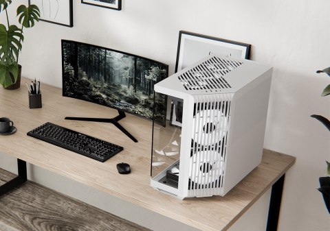 APNX APNX V1-WT-v1 Midi Tower Biały
