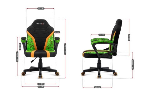 Huzaro Fotel gamingowy dla dziecka HZ-Ranger 1.0 Pixel mesh