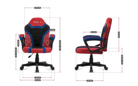 Huzaro Fotel gamingowy dla dziecka Huzaro Ranger 1.0 Spider