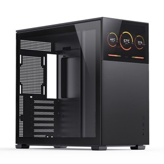 Jonsbo Obudowa Jonsbo D41 Screen ATX, Szkło Hartowane - czarna