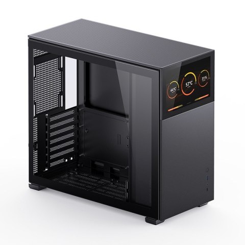 Jonsbo Obudowa Jonsbo D41 Screen ATX, Szkło Hartowane - czarna