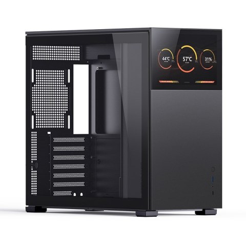 Jonsbo Obudowa Jonsbo D41 Screen ATX, Szkło Hartowane - czarna