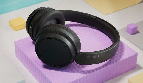Philips Philips 5000 series TAH5209BK/00 słuchawki/zestaw słuchawkowy Bezprzewodowy Opaska na głowę Połączenia/muzyka Bluetooth Czarny