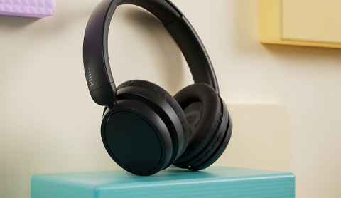 Philips Philips 5000 series TAH5209BK/00 słuchawki/zestaw słuchawkowy Bezprzewodowy Opaska na głowę Połączenia/muzyka Bluetooth Czarny