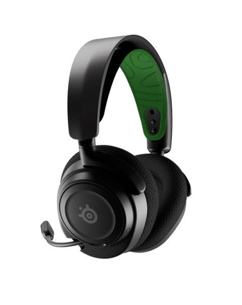 SteelSeries Steelseries Arctis Nova 7X Zestaw słuchawkowy Przewodowy i Bezprzewodowy Opaska na głowę Gaming USB Type-C Bluetooth Czarny, Zie
