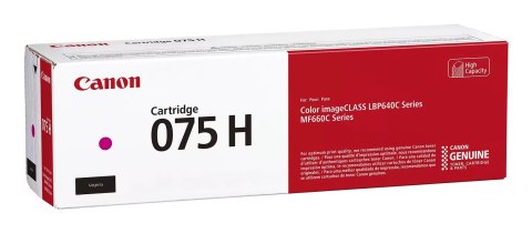 Canon Canon 075 H kaseta z tonerem 1 szt. Oryginalny Purpurowy