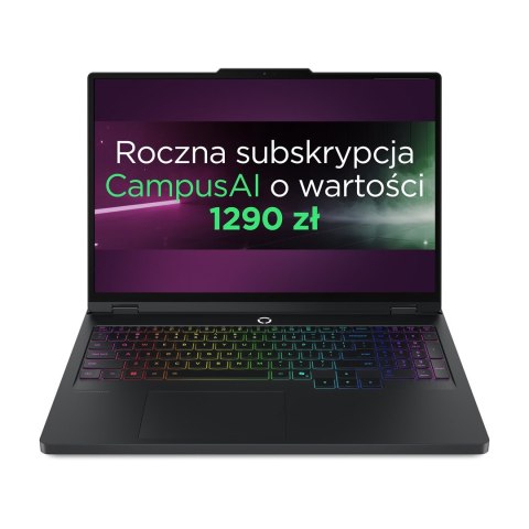 Lenovo Lenovo Legion Pro 5 16IAX10 Ultra 7 255HX 16" WQXGA OLED 500nits Glossy 165Hz 32GB DDR5 5600 SSD1TB GeForce RTX 5060 8GB 80Wh Wi