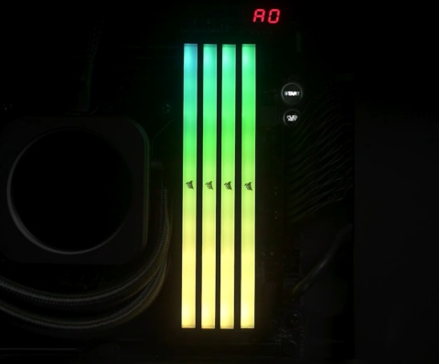 Pamięć Corsair Vengeance RGB, DDR5, 96 GB, 6000MHz, CL30 CMH96GX5M2B6000C30