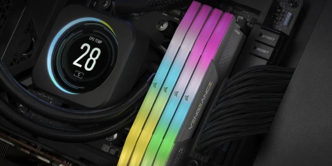 Pamięć Corsair Vengeance RGB, DDR5, 96 GB, 6000MHz, CL30 CMH96GX5M2B6000C30