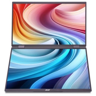 Acer Projektor Acer PD163QBMIUUX Seria PD3 16" IPS Czarny 16:9 60 Hz 8 ms 2x1920 x 1080 pikseli 250 cd/m2 Ilość portów HDMI: 1