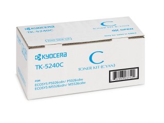 Kyocera Kyocera Toner TK-5240C TK-5240 1T02R7CNL0 Niebieski
