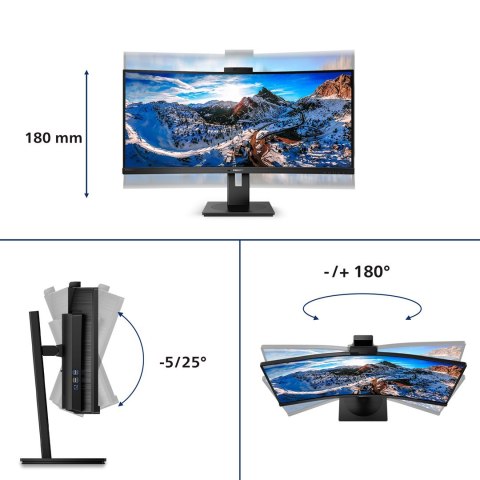 Philips MONITOR PHILIPS LED 34" 346P1CRH/00