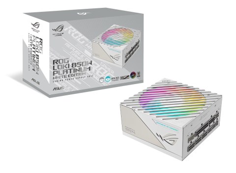 ASUS Zasilacz Asus ROG LOKI 850P WHITE SFXL
