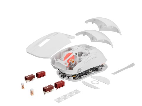 GENESIS GENESIS Zircon XIII myszka Gaming Oburęczny RF Wireless + USB Type-C Optyczny 26000 DPI