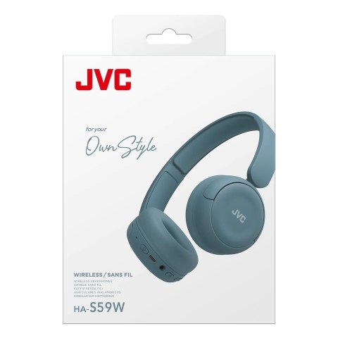 JVC Słuchawki BT JVC HAS-59WAU Niebieskie