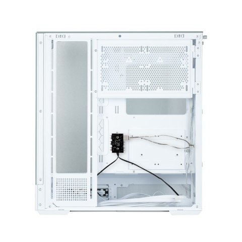 Zalman Obudowa P40 Prism Mid-Tower szkło hartowane biała