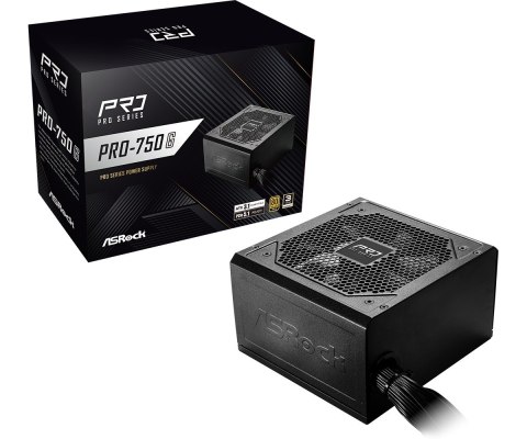 Asrock Zasilacz ASRock PRO-750G 750W 80 PLUS Gold