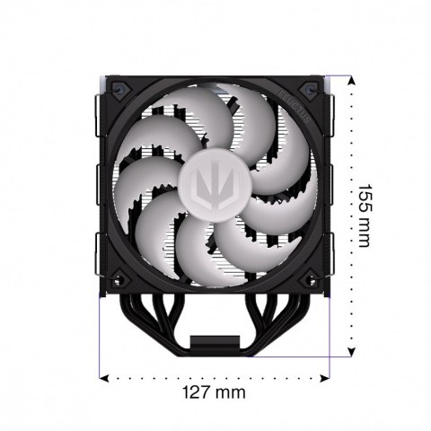 Endorfy Chłodzenie procesora Fera 5 Black ARGB EY3A012