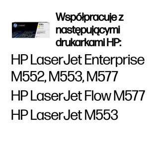 Hewlett-Packard HP 508X oryginalny wkład laserowy o dużej pojemności, żółty