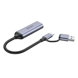 UNITEK UNITEK KARTA DO STREAMINGU USB-C/A, 4K HDMI 1.4B