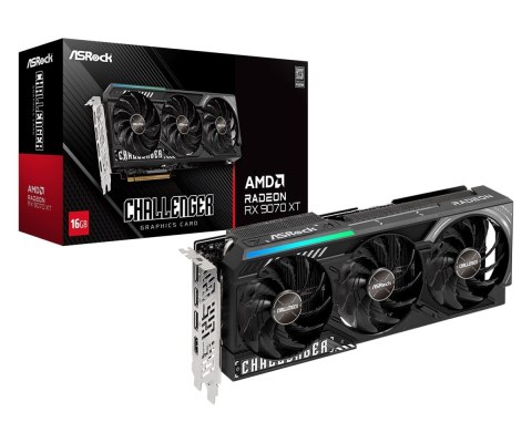 Asrock Karta graf. Asrock Challenger RX9070XT 16GB