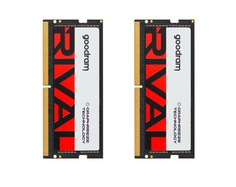 GOODRAM Pamięć DDR5 Rival SODIMM 32GB(2*16)/5600 CL40