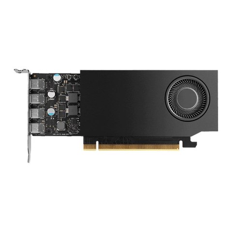 PNY Technologies PNY NVIDIA A400 4GB GDDR6 64-bit, Low Profile, PCIe 4.0 x8, Single slot, 4 x Mini DisplayPort 1.4a, 50W, LP bracket, small box