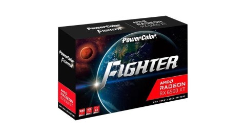 PowerColor Karta graf. PowerColor Figh. AXRX 6500XT 4GBD6-DHV3