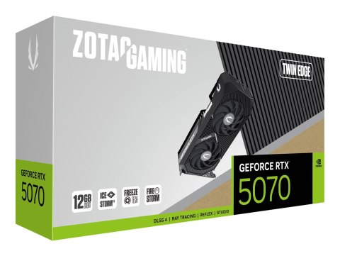 ZOTAC Karta graficzna ZOTAC GAMING GeForce RTX 5070 Twin Edge 12GB