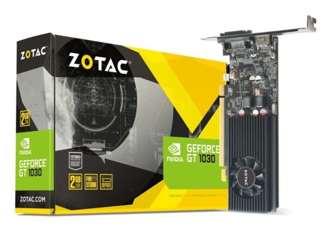 ZOTAC Zotac GT 1030 LP 2GB GDDR5 64b DVI-D HDMI