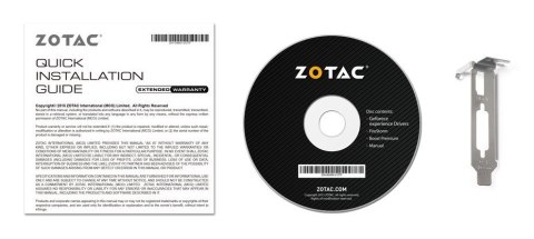 ZOTAC Zotac GT 1030 LP 2GB GDDR5 64b DVI-D HDMI