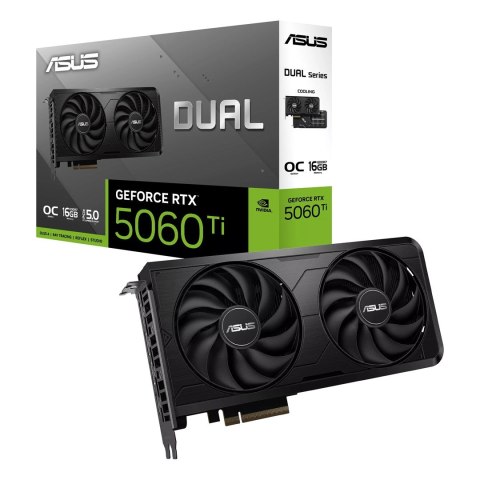 ASUS Karta graf. ASUS DUAL RTX 5060 TI 16GB OC EVO - BULK